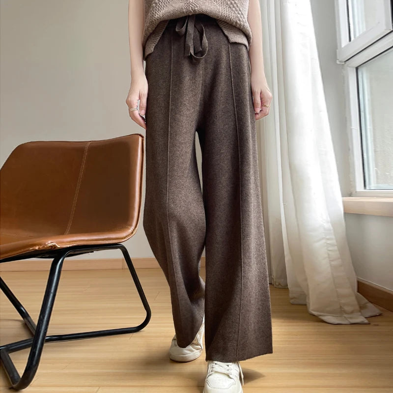 Relaxed Cashmere Trouser