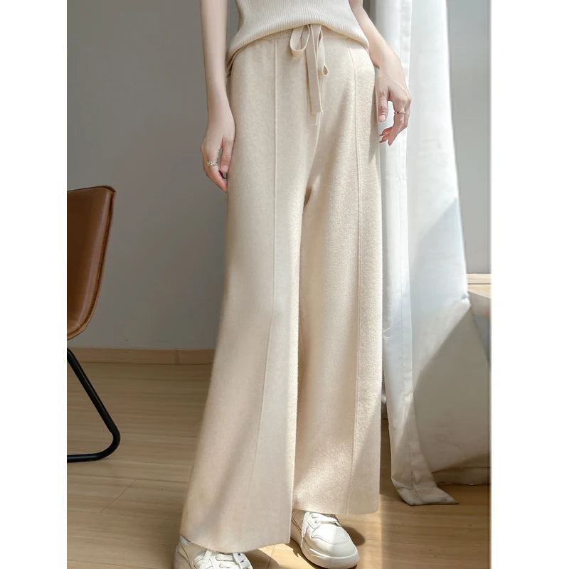 Relaxed Cashmere Trouser